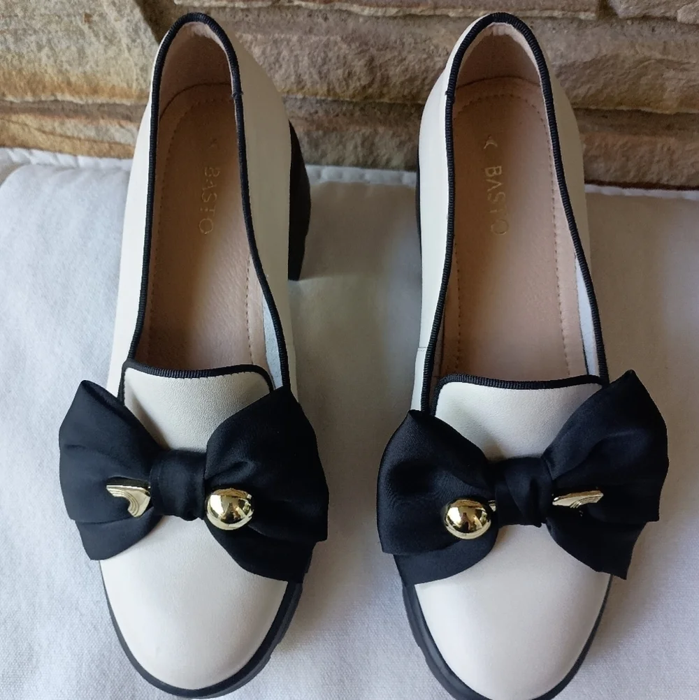 Basto Elegant Women's Loafers with Bow Accent_7